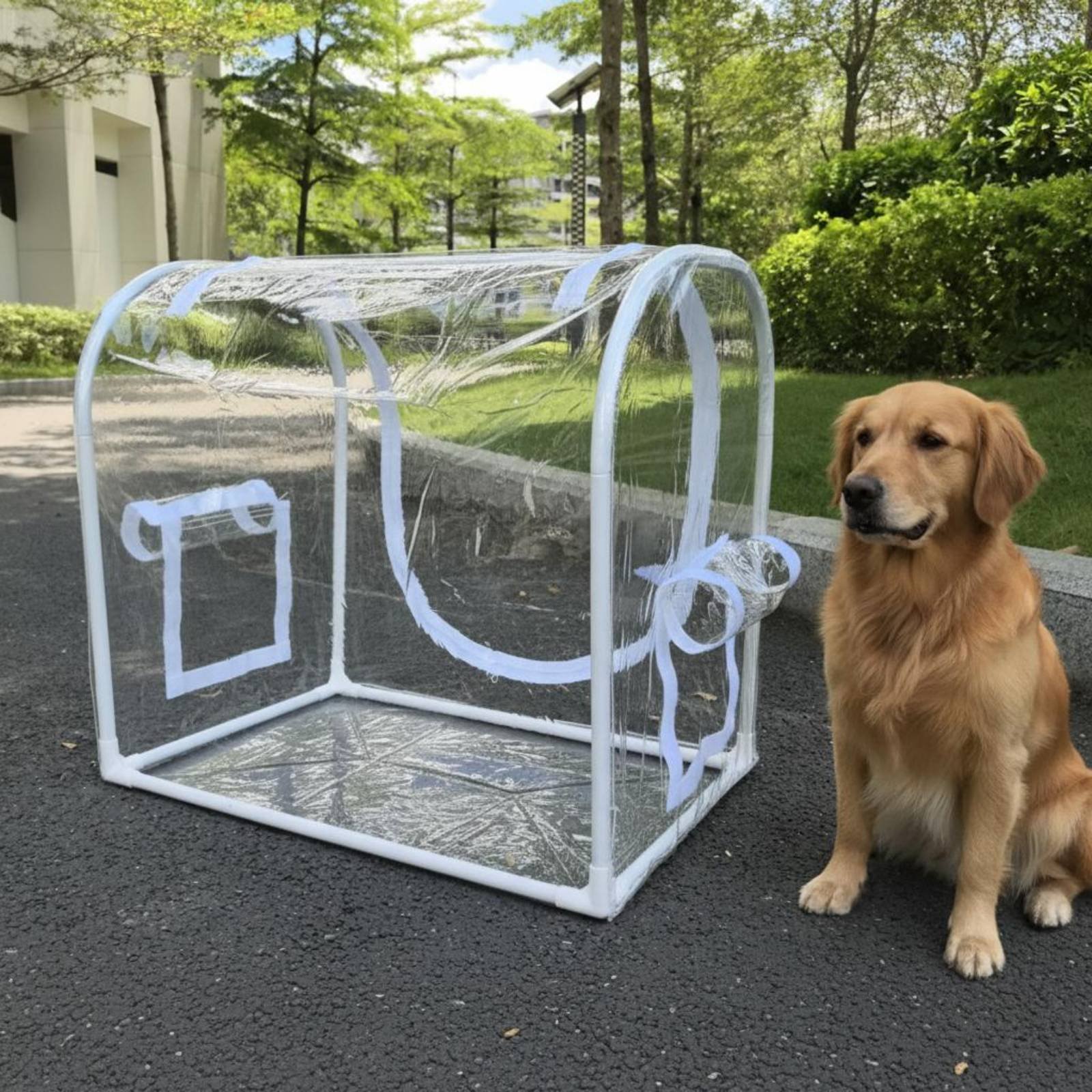 Greenhouse Mini Indoor - Outdoor-Gewächshauszelt Platzsparendes Tragbares Mini-Gewächshaus mit Reißverschluss