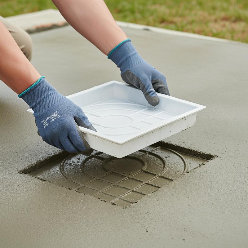Gardening Tools Diy - Kunststoff-Pflasterform für Betonplatten Wiederverwendbares DIY-Werkzeug für