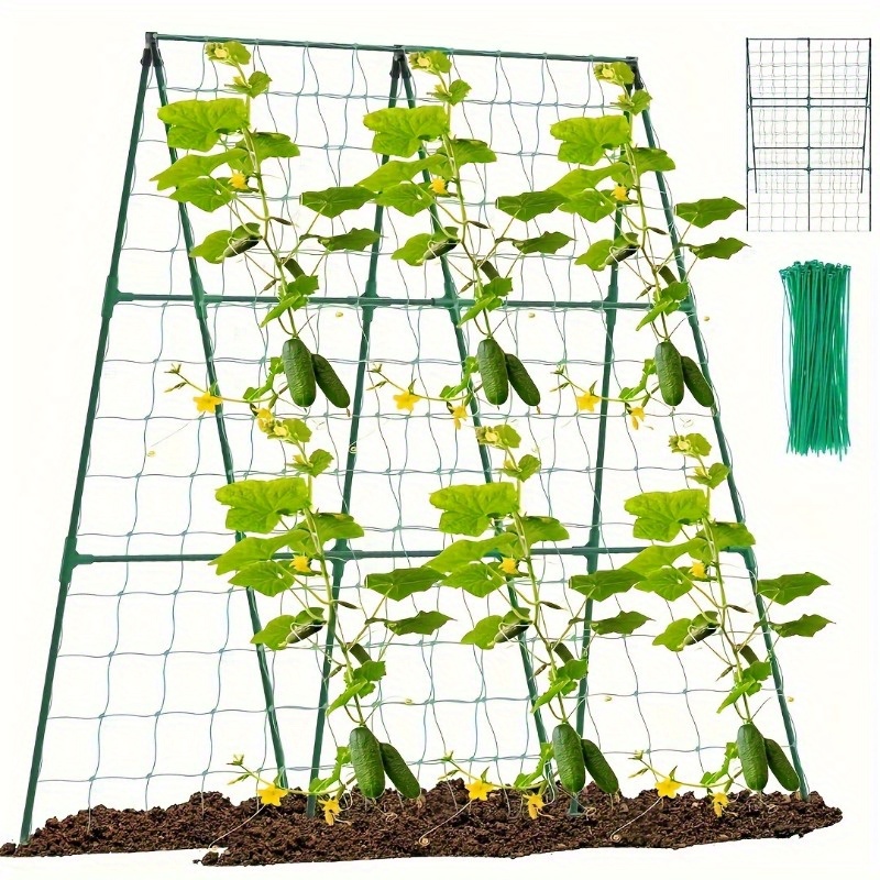 Gardening Tools Range - 2 Stück Pflanzen-Kletternetz, Nylon-Gitternetz für Kletterpflanzen,