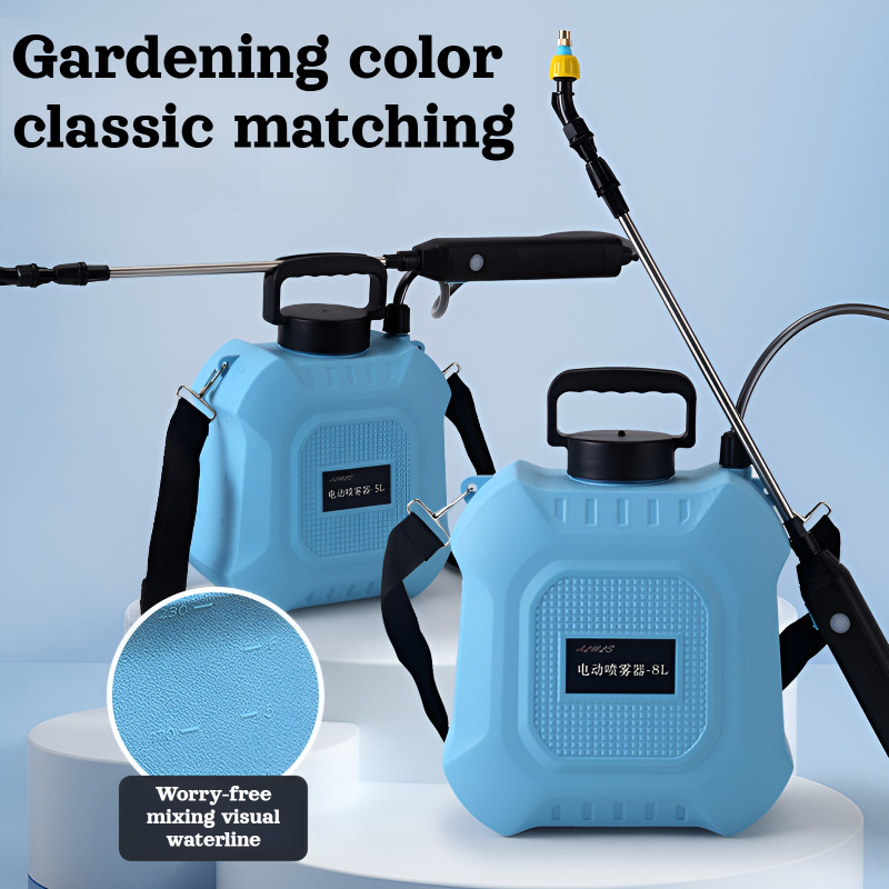 Gardening Tools Diy - 5L/8L USB wiederaufladbare elektrische Gießkanne tragbare