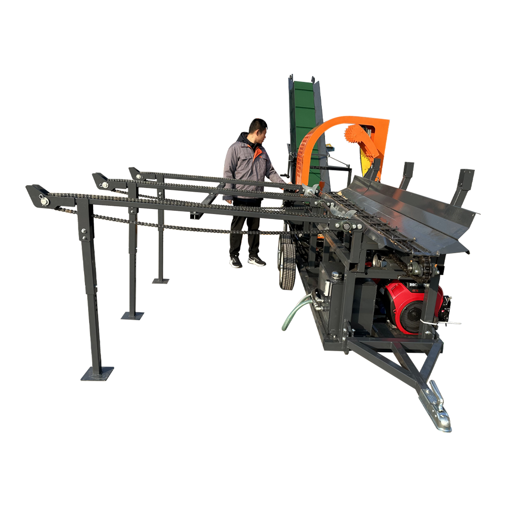 Gardening Tools Australia - Hochleistungs-Automatischer Holzspalter Hydraulischer Brennholzprozessor Kommerzielle Forstwirtschafts-Holzverarbeitungsmaschine