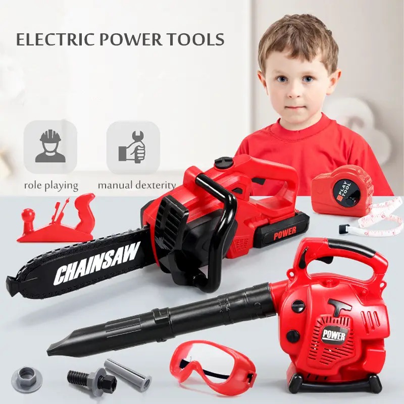 Gardening Tools For 10 Year Olds - Große Größe Kinder Elektronische Kettensäge Kinder
