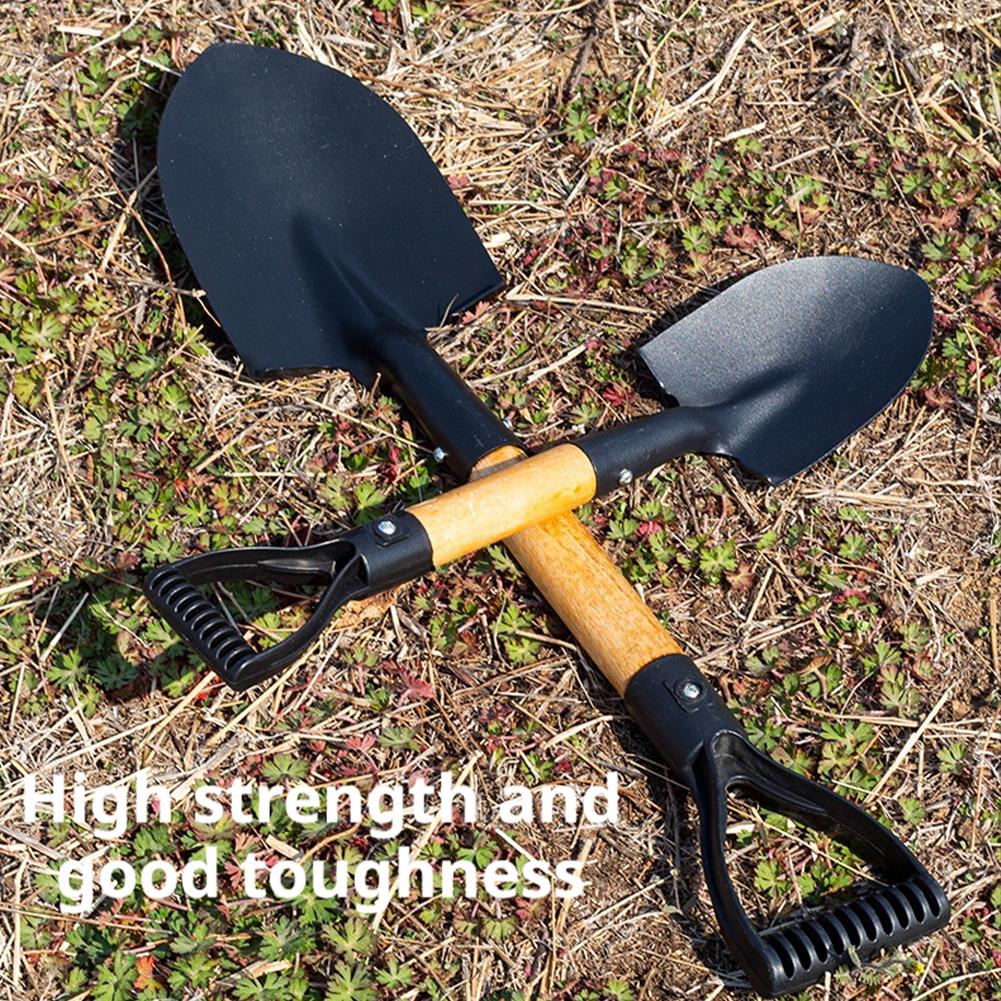 Gardening Tools For 10 Year Olds - 36cm Gartenschaufel mit Holzgriff, Edelstahl Mini-Pflanz-