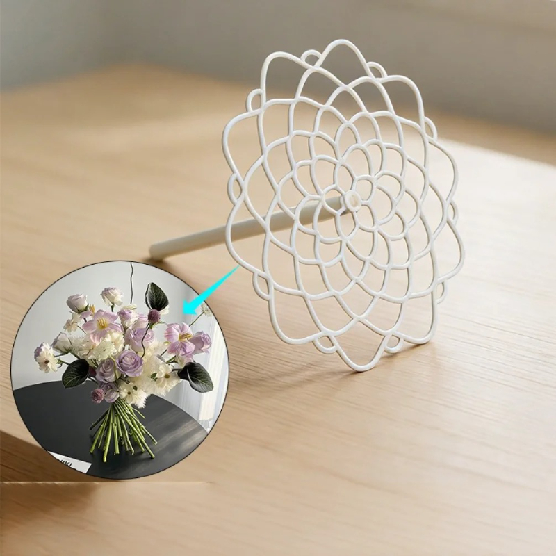 Gardening Tools Diy - Spiralförmiger Ikebana-Stielhalter, Vase, Blumenarrangement-Fixierungswerkzeug, DIY Blumenhandwerk,