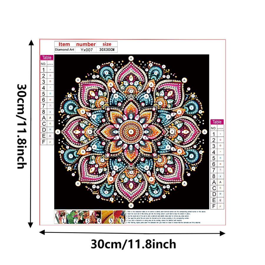 5D DIY Diamant Malerei Blumen  – Gardening Tools Diy Bewertung und Preis