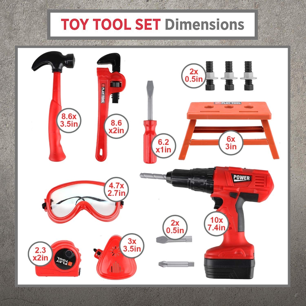 Kinder-Werkzeugset mit elektri – Gardening Tools For 10 Year Olds Bewertung und Preis
