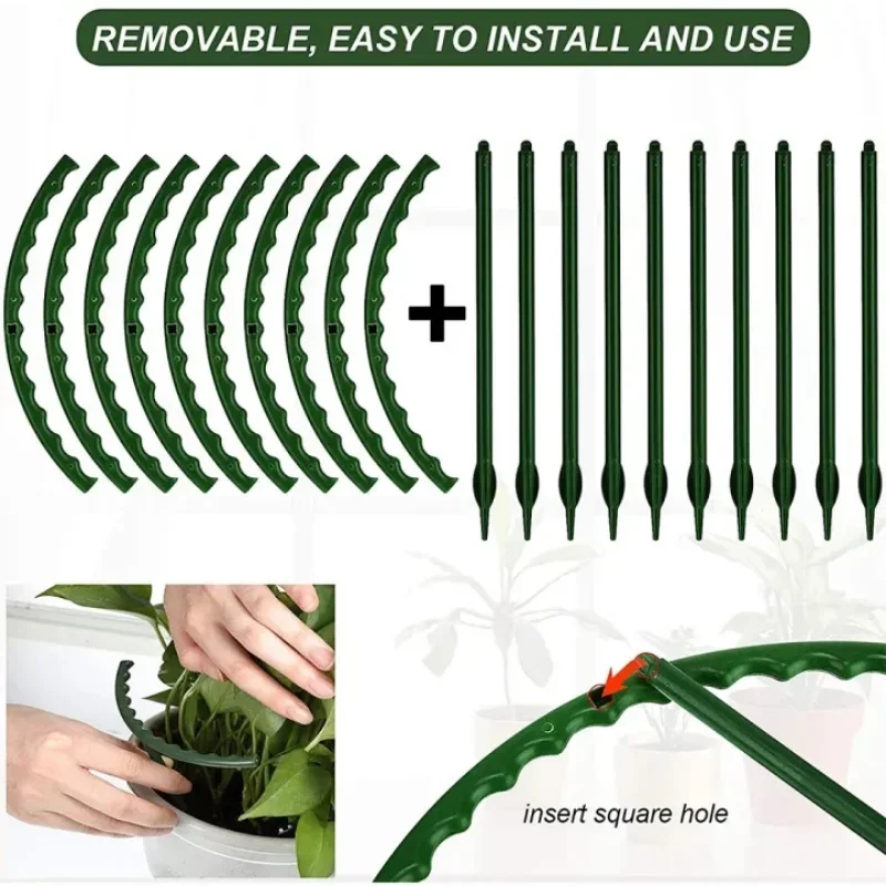 Kunststoff-Pflanzenstützpfahls – Gardening Tools Range Bewertung und Preis