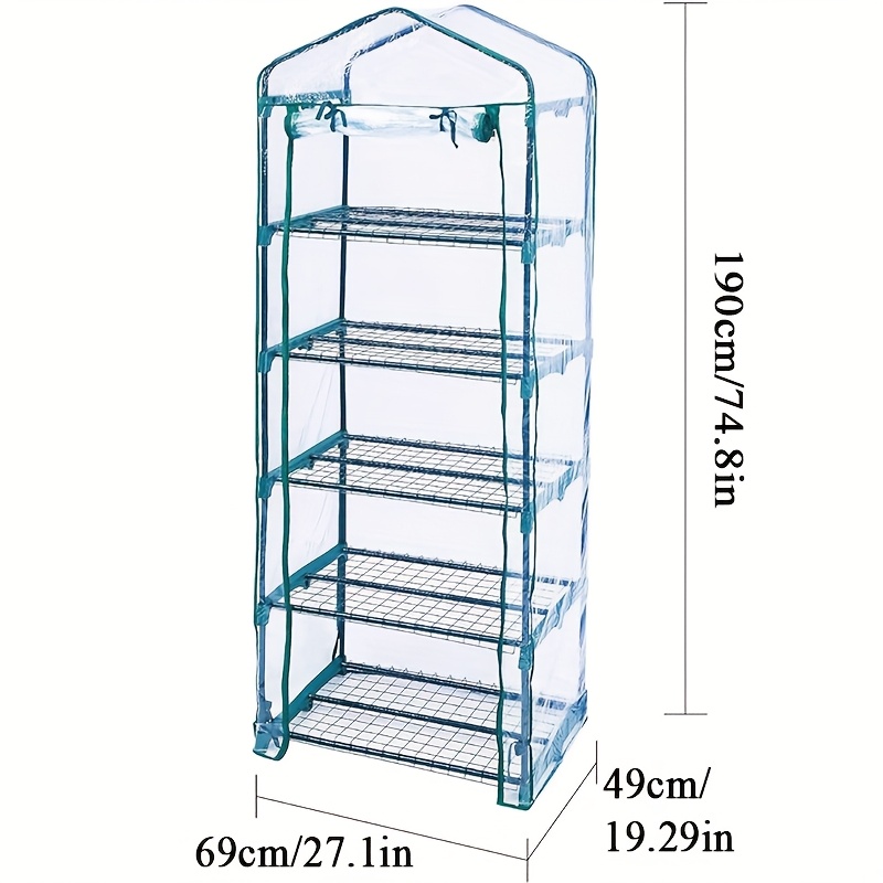 Tragbares 5-stöckiges Garten-M – Greenhouse Mini Indoor Bewertung und Preis